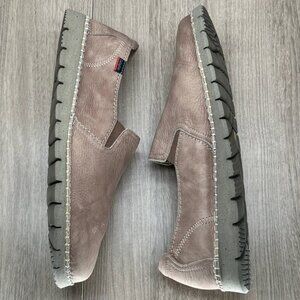 CallagHan Shoes Men 43 US9 Abiatar Slip On Mocassins Loafers Leather Sand 84701